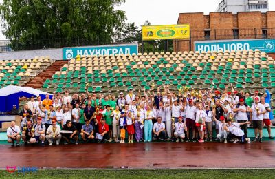Медработники Мошковской ЦРБ стали призёрами областной спартакиады