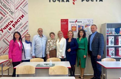 Центр «Точка роста» открылся в Мошковской школе №1