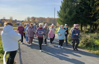 К флешмобу «Шаги здоровья» присоединились ветераны района