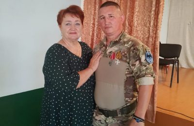 В школе Мошковского района с первых дней СВО проводятся встречи с бойцами-земляками