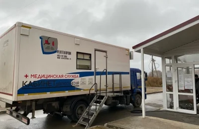 Более ста жителей района «Светлый» прошли медицинское обследование в передвижном комплексе