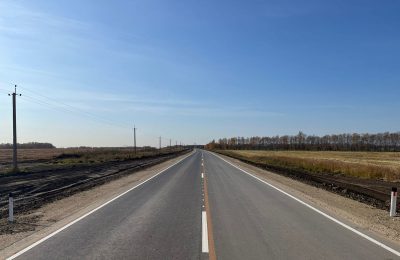 Подъезд к старейшему селу в Новосибирской области обновили по нацпроекту БКД