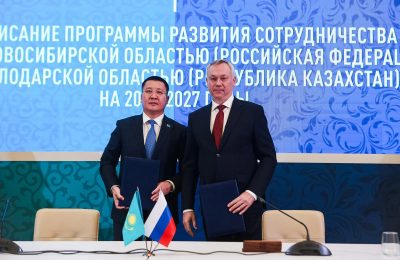 Новосибирская и Павлодарская области развивают сотрудничество