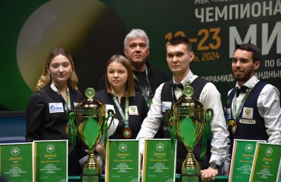 Имена сильнейших спортсменов определены на чемпионате мира по бильярду в Новосибирской области