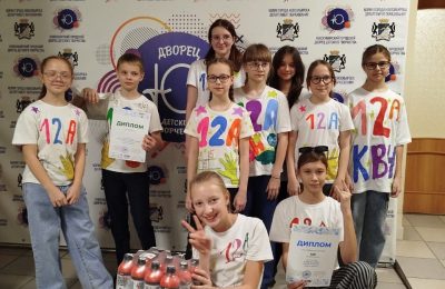 «12 «А» вошла в лигу юниоров КВН 2025 года!
