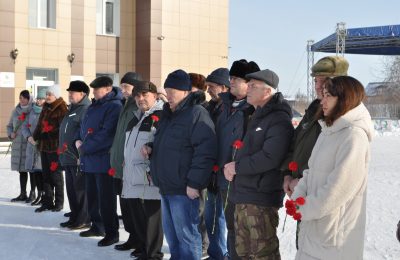 Митинг, посвященный Дню вывода войск из Афганистана, прошел в Мошково
