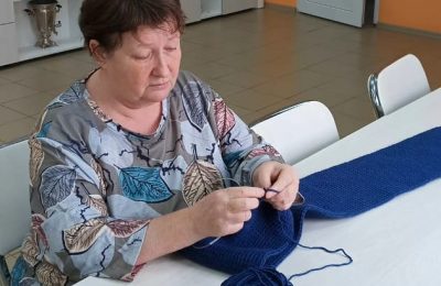 К акции «Шарф дружбы» присоединяется всё больше мошковчан