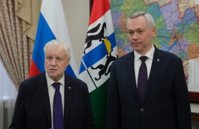 Андрей Травников и Сергей Миронов обсудили программы социальной реабилитации ветеранов и участников СВО, действующие в Новосибирской области