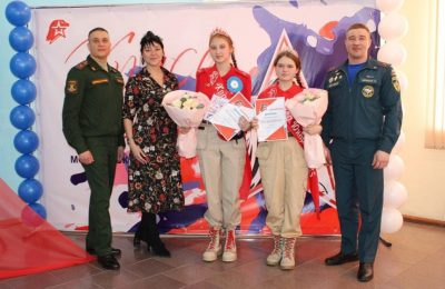 Красу «Юнармии» выбрали в Мошковском районе