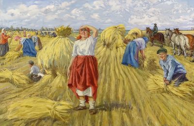 Почта доставит из Художественного музея Новосибирска открытки-картины