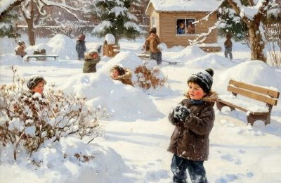 9 января — день игры в прятки с зимой!
