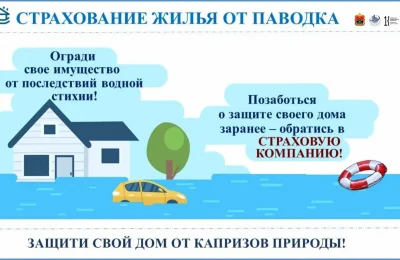 Страхуем имущество от паводка