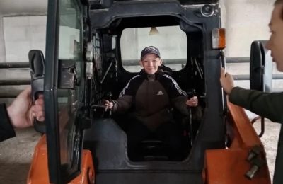 В гостях у профессионалов: школьники посетили Мошковское АТП
